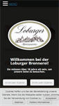 Mobile Screenshot of brennerei-loburg.de